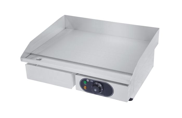 Bakplaat - Elektrisch - Glad - Tafelmodel - RVS - 230V - G-Line HW-147702 €99.00 Bakplaat elektrisch