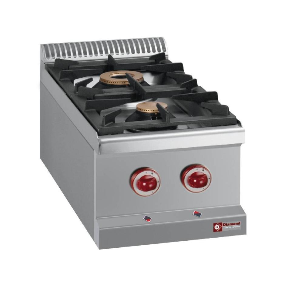 Gasfornuis - 2 Pitten - Tafelmodel - Diamond - G7/2B4T