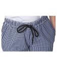 Broek - Unisex - Blauw/Wit - Polyester/Katoen - Whites Chefs Clothing - B311 B311 €24.99 Koksbroeken