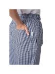 Broek - Unisex - Blauw/Wit - Polyester/Katoen - Whites Chefs Clothing - B311 B311 €24.99 Koksbroeken