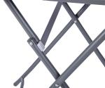 Terrastafel Toscane - Antraciet - H 71.5 x B 60 x D 60 CM - G-Line HW-146856 €39.95 Terrastafel
