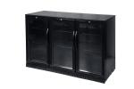 Barkoelkast - 254 Liter - 3-Deurs - Glazen Deur - Geventileerd - Zwart - G-Line HW-146876 €599.00 Koelkasten met glazen deur