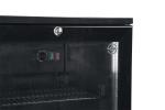 Barkoelkast - 254 Liter - 3-Deurs - Glazen Deur - Geventileerd - Zwart - G-Line HW-146876 €599.00 Koelkasten met glazen deur