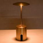 Terras Tafellamp Paraguas - Led Verlichting - Oplaadbaar - Goud - G-Line HW-138633 €19.50 Tafelverlichting