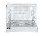 Warmhoudvitrine - Gebogen Ruit - RVS - 230V - B 65 CM - G-Line HW-147708 €399.00 Warmhoudvitrine