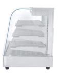 Warmhoudvitrine - Gebogen Ruit - RVS - 230V - B 65 CM - G-Line HW-147708 €399.00 Warmhoudvitrine