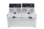 Friteuse - Elektrisch - Tafelmodel - 2 x 8 L - RVS - 2 x 230V - G-Line HW-147701 €189.00 Friteuses 230 volt