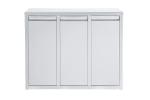 Afvalbak - 3-Delig - Kantelbaar - 3 x 15 Liter - RVS - G-Line HW-147099 €149.00 Afvalbakken