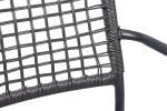 Terrasstoel Dinner - Rattan - Stapelbaar - Antraciet - G-Line HW-141096 €34.95 Terrasstoelen