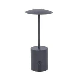 Terras Tafellamp Paraguas - Led Verlichting - Oplaadbaar - Zwart - G-Line
