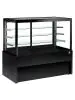 Koeltoonbank Capri Line - 120 CM - Rechte ruit - 4 Niveaus - 490W - 230V - Zwart - Diamond - CB12V-B9/P2