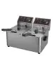 Friteuse - H 31.8 x 43.7 x 37.7 CM - 10 KG - 220 - 240 V - 2000 W - RVS - 5 Liter - Elektrisch - Caterchef - 688055