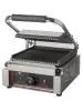 Contactgrill Solocompact - H 19.3 x 28.9 x 32 CM - 14 KG - 220 - 240 V - 1800 W - Gietijzer - Geribbeld - +50°C / +300°C - Caterchef - 688400
