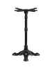 Onderstel Klassiek - 3 Teens - Zwart - Gietijzer - Ø 58 x H 72 CM - G-Line