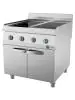 Kooktafel - Inductie - 4 Zones - 2-Deurs - RVS - 400V - B 80 CM - G700 Line - G-Line