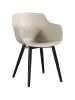Stoel Alexia - Taupe / Zwart - Kunsstof - G-Line