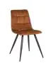 Stoel - Jelle - Velours - Okergeel - G-Line