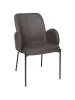 Stoel - Jans - Microfiber - Antraciet - G-Line