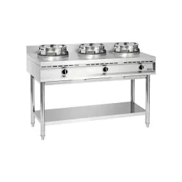Wok gasfornuis - 3 Branders - Bartscher - 1053103