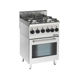 Gasfornuis - Elektrische oven - 4 pits - Bartscher - 1315563