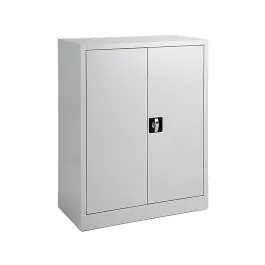 Dossierkast - Grijs - H 100 x 80 x 42 CM - Met slot - FLC
