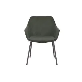 Stoel Toledo - Donker groen - Ribstof - G-Line
