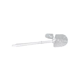 Toiletborstel - Met randreiniger - 36 CM - Ø7 CM - Wit - 515925