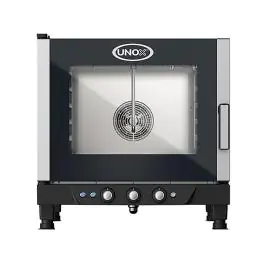 Cheflux - H 77.2 x 75 x 77.3 CM - 55 KG - 380 - 415 - Zonder - Stekker V - 7100 W - RVS - +80°C / +260°C - Unox - 596724