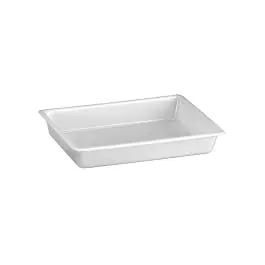 Restbak - H 8 x 48 x 33 CM - 0.58 KG - Polypropyleen - Wit - 8 Liter - -40°C / +75°C - Denox - 600013