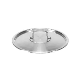 Deksel - 0.59 KG - Ø28 CM - RVS 18/10 - 720074