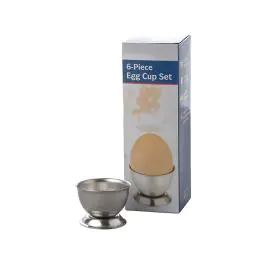 Eierdopje - H 3.5 CM - 0.15 KG - Ø4.5 CM - RVS - 861041