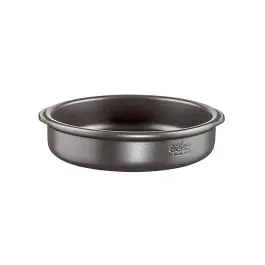 Casserole - H 5 CM - 0.6 KG - Ø20 CM - Aardewerk - Zwart - 0.7 Liter - Regas - 540011