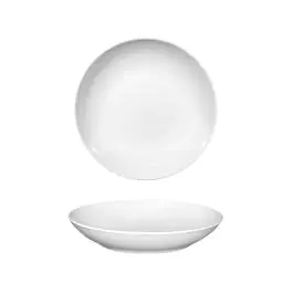 Bord - H 4.7 CM - 0.87 KG - Ø26 CM - Porselein - Wit - 765005