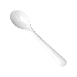 Eierlepel - 0.1 KG - 12 CM - Melamine - Wit - WACA - 937114