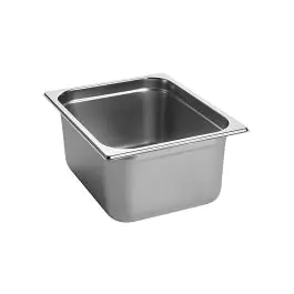 Gastronormbak - 1/2 GN - 9.2 Liter - H 15 x 32.5 x 26.5 CM - RVS - Caterchef - 953122