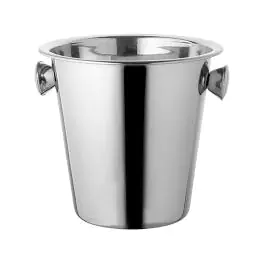 Wijnkoeler - H 21 CM - 0.45 KG - Ø22.5 CM - RVS - Vin Bouquet - 115058
