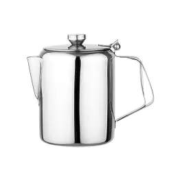 Koffiepot - H 14 CM - 0.28 KG - Ø10 CM - RVS - 1 Liter - 861009