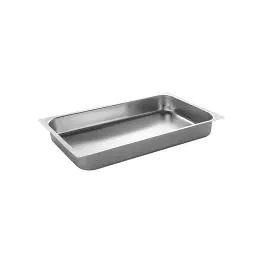 Gastronormbak - 1/1 GN - 8.8 Liter - H 6.5 x 53 x 32.5 CM - RVS - Caterchef - 953313
