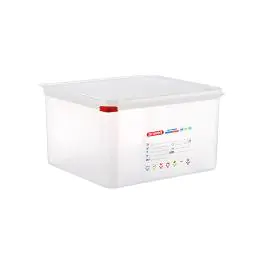 Voedseldoos - 2/3 GN - 19 Liter - H 20 x 35.4 x 32.5 CM - Polypropyleen - Transparant - -40°C / +95°C - Araven - 962231