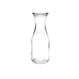 Karaf - 0.5 Liter - 6 stuks - H 20 CM - Glas - Olympia - GM583