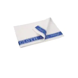 Glasdoek - Blauw - 76.2 x 50.8 CM - Halflinnen - Vogue - E911