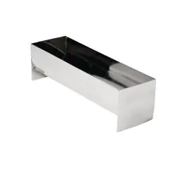 Paté- en terrinevorm - U-vorm - 1.1 Liter - H 8 x 7.5 x 26 CM - RVS - Vogue - E585