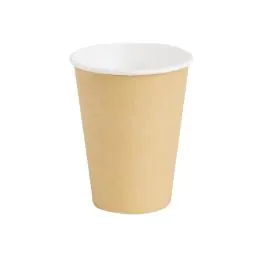 Wegwerp koffiebekers - 34 CL - 1000 stuks - Bruin - Ø 8.95 x H 11 CM - Karton - Fiesta - GF032