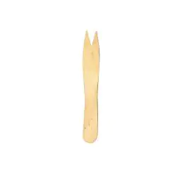 Fritesvork - Afbreekbaar - 1000 stuks - 9.5 CM - Berkenhout - Fiesta Green - CD901
