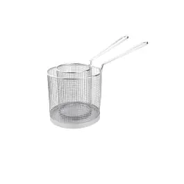 Pastamand - Zwart - Ø 18 x H 25 CM - RVS - Vogue - CS735