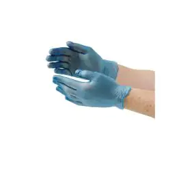 Wegwerp handschoenen - 100 stuks - Blauw - Vinyl - Vogue - CF403