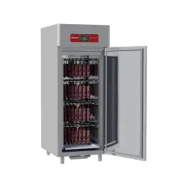 Vleeskoelkast - Dry aged - 850 Liter - 1 Deurs - 20 x 2/1 GN - RVS