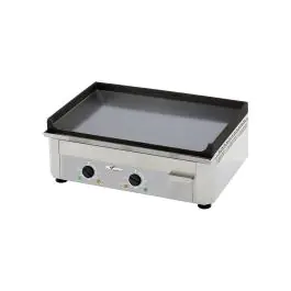 Bakplaat - Elektrisch - Glad - Geëmailleerd - 60 CM - Diamond - WR-EP60-SS