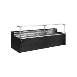 Koeltoonbank Venice - 150 CM - Rechte ruit - 800W - 230V - Zwart - Diamond - VZ15/B5-VR2