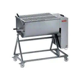 Vleesmenger - 120 KG - RVS - Wielen - Diamond - MCR-120P/N